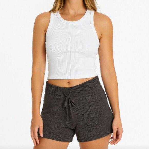 DYI Women's Sweater Felt Bottom Short Black Size Large - Picture 1 of 8
